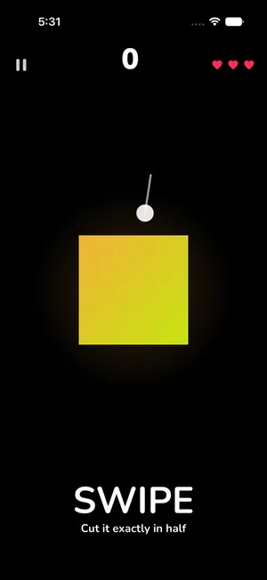 First launch, SWIPE